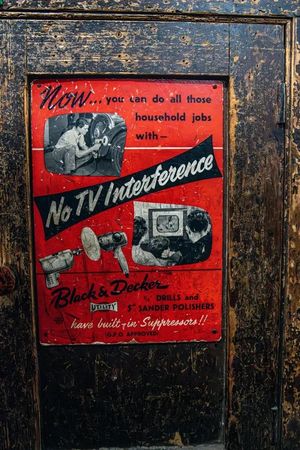 The historical shop fittings in Rickards documented by photographer Ray Hobbs