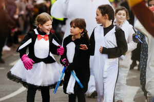 The Oswestry Christmas Parade 2022.