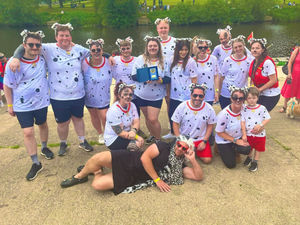 Supporting image for story: Local property management firm raises more than £2,200 from dragon boat race