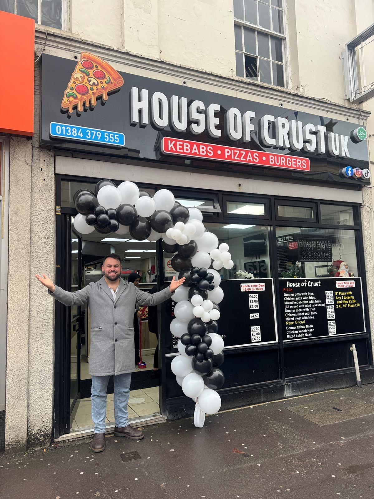 We are excited to build something meaningful - restaurant owner says as new family-run pizza parlour opens in Stourbridge