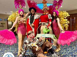Supporting image for story: X-Factor favourite and popular comedian to star in Stourbridge hospice’s giant of a pantomime