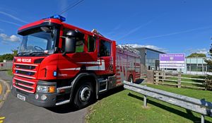 Images and drone footage have revealed the extent of the damage to St Martins School after a serious fire broke out at the site