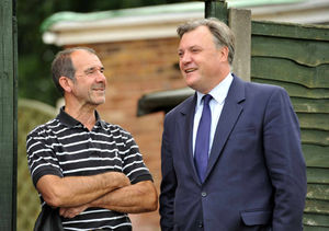 Chatting with windowcleaner Graham Hall