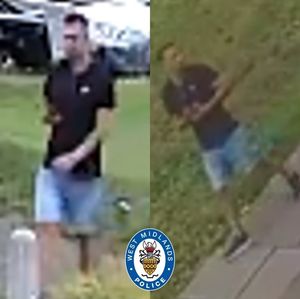 Do you know this man? Police wish to talk him following an incident in Birmingham