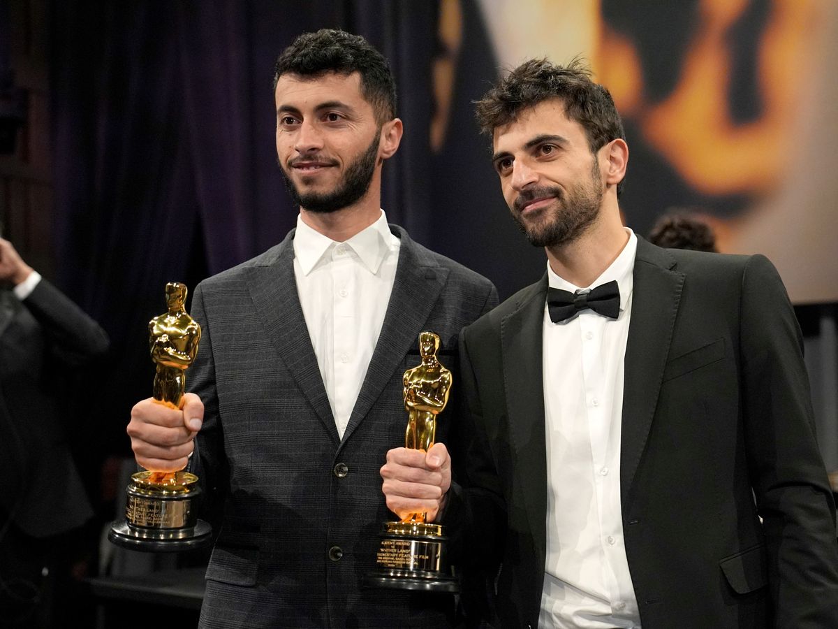 Oscar-winning director Basel Adra says West Bank home raided by Israeli soldiers