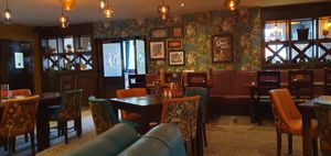 The interior of the Hollybush, designed to be cosy, comfy and welcoming