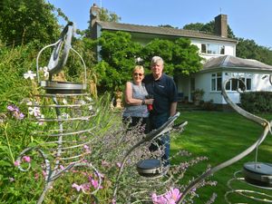 Supporting image for story: Market Drayton couple raise hundreds for good causes through National Garden Scheme