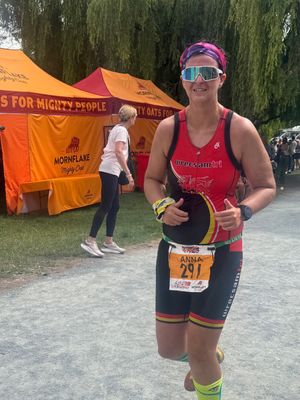 Anna John of Wrecsam Tri Club. Picture: Sue Austin