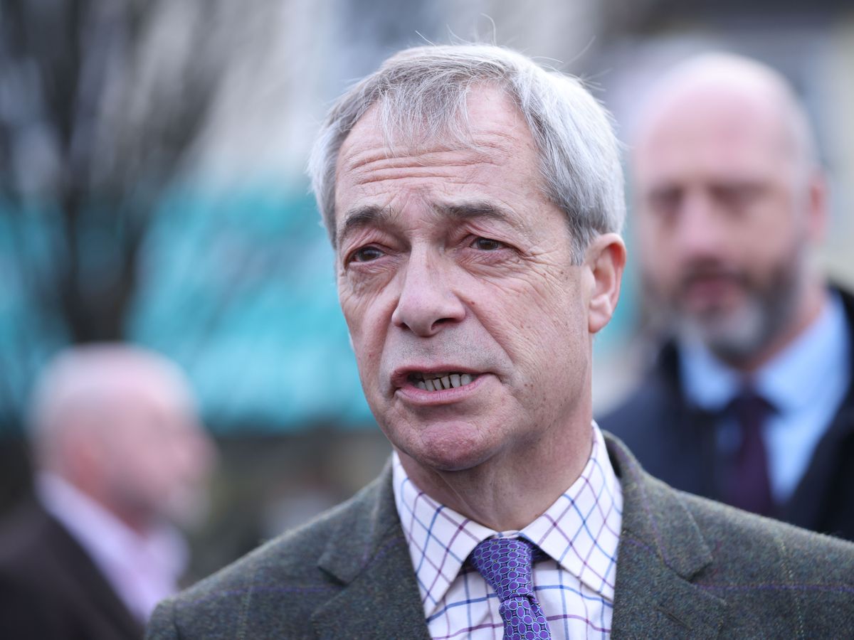 Farage hits campaign trail in by-election
