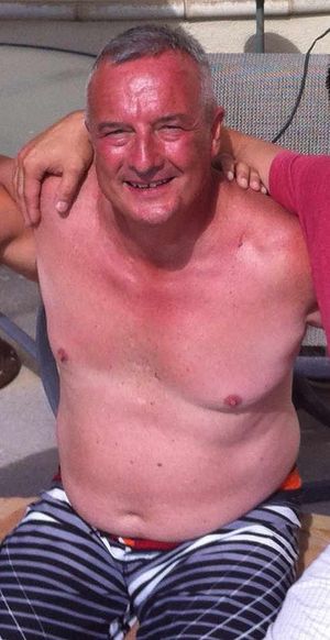Anthony O'Sullivan prior to his weight loss
