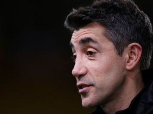 Supporting image for story: Wolves boss Bruno Lage feels Arsenal winner should not have stood