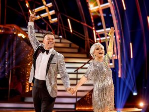 Supporting image for story: Angela Rippon shows off famous flexibility in Strictly Come Dancing debut