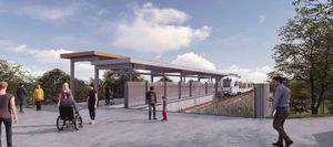 What one of the stops would look like