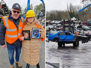 Supporting image for story: Car that hit and killed two Black Country teens is crushed as family say 'I feel like we can properly begin to grieve'