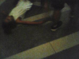 Mr Jones took the photo on a tablet inside the Sistine Chapel