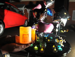 Vigil for Cheryl Hooper, at Farmers Gate, Newport