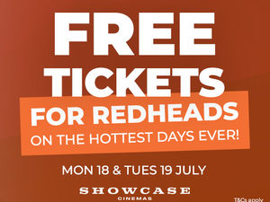 Supporting image for story: Free cinema tickets for redheads during heatwave