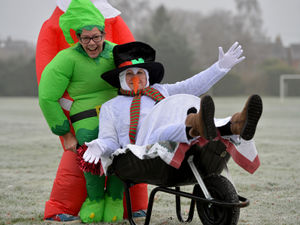Supporting image for story: Wheel meet again for Shropshire town's annual wheelbarrow race