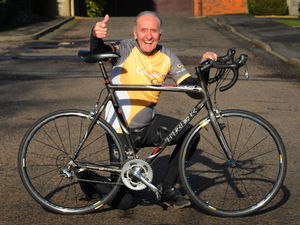 Supporting image for story: Hugh hopeful of bike ride return