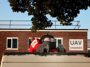 Supporting image for story: Village's drone factory hits back at protestors' claims and begs for 'intimidation' to stop