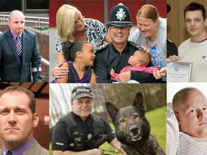 Supporting image for story: Hero Midland cops who put their lives on the line