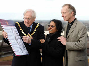 Supporting image for story: Holocaust horrors recalled at Wolverhampton memorial service