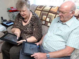 Supporting image for story: Silver surfers enjoy Shropshire Star app