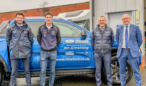 a new team -Will Hill, Jon Armstrong, Tim Hill & Richard Hill