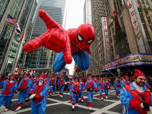 Supporting image for story: New balloons join the usual suspects at Macy’s Thanksgiving Day Parade