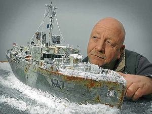 Supporting image for story: Son's labour of love creates convoy ship