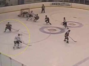 Supporting image for story: Footage of Tom Watkins ban incident