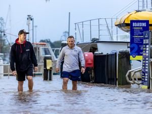 Supporting image for story: Record floodwaters in eastern Australia leave two dead and two missing