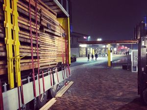 Supporting image for story: The countdown is on as chalets arrive for Telford's Christmas market