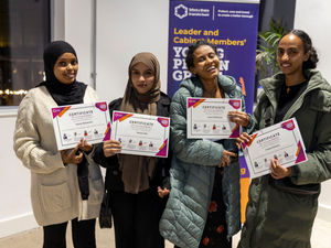 Supporting image for story: Youngsters receive council grants