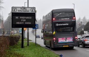Motorists are warned of impending heavy snow
