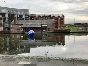 Supporting image for story: Walsall canal buoy is met with derision as well as support