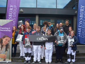 Supporting image for story: Unexpected boost for decorating students who helped Shrewsbury homeless charity