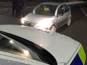 Supporting image for story: Arrest after police use stinger to stop car driving wrong way on M54  