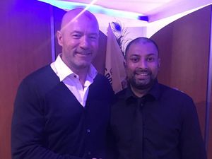 Supporting image for story: England legend Alan Shearer pop-adoms into Penn Tandoori ahead of Wolves FA Cup clash