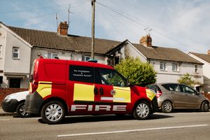 Fire investigators are continuing to investigate a blaze at a two-storey property in Wednesbury