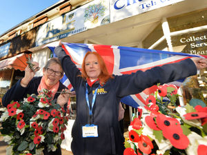 Supporting image for story: Special Remembrance Day display at Shrewsbury charity shop