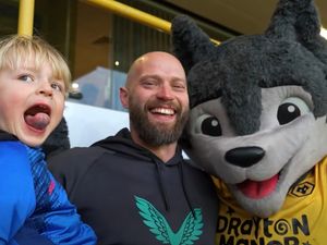 Supporting image for story: Sweet surprise young Wolves fan who went viral after he was caught on camera in tears when his chicken nuggets were stolen during a match