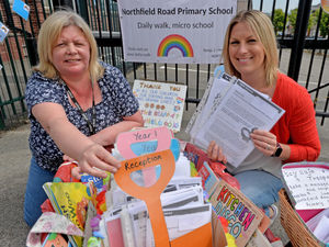 Supporting image for story: Teachers go above and beyond to support pupils amid lockdown