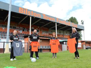 Supporting image for story: Healthcare company Paycare sponsor Bilston Town shirts for two years