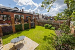 The garden at Hillcroft Nursing & Residential Care Home. Picture: Astley Care