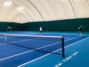 Supporting image for story: President to open new tennis centre 