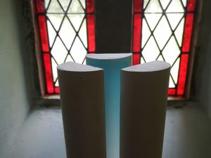 Supporting image for story: Artist installs trail of sculptures in rural Shropshire churches