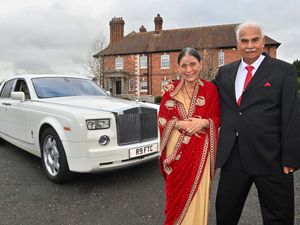 Supporting image for story: Watch as Telford couple arrive in Rolls-Royce style to celebrate 70 years of marriage
