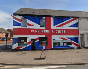 The brightly coloured Ivan's Fish and Chip shop received an accolade for the Best in the Midlands category