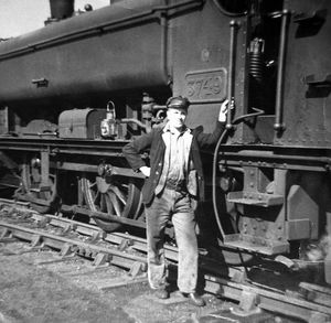 Supporting image for story: 'Trail hunting, cruelty and countryside debates' - your letters, plus when steam ruled the rails in a 1955 picture throwback